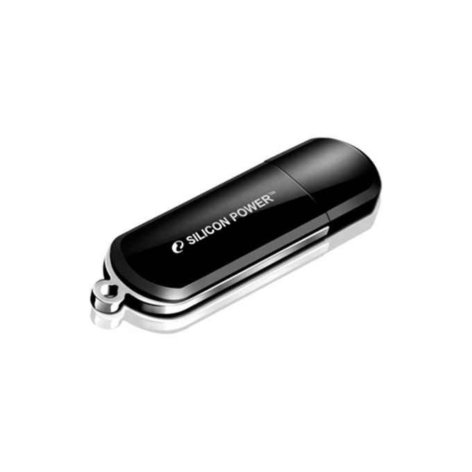 USB zibatmiņa USB zibatmiņa Silicon Power LuxMini 322, 8 GB, Black