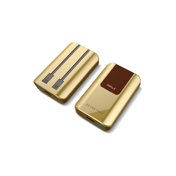 Akumulatori (Power bank) iWalk 10000 mAH universal power bank, Gold
