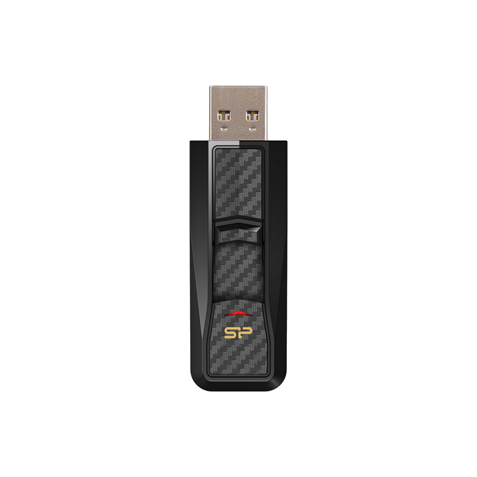 USB zibatmiņa USB zibatmiņa Silicon Power Blaze B50 16 GB, USB 3.0, Black