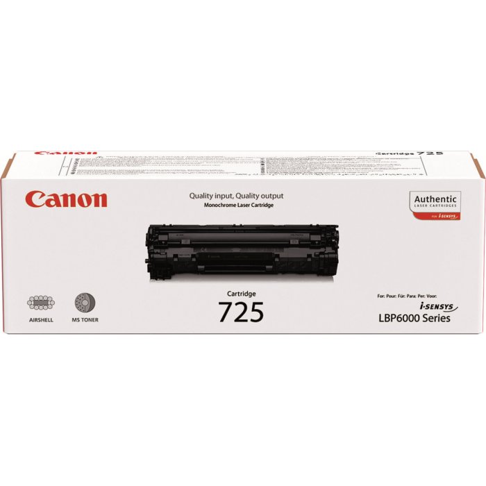 Canon 725 Toner Cartridge 3484B002