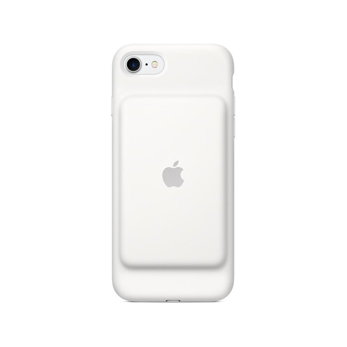 Telefona vāciņi un maciņi iPhone 7 Smart Battery Case - White