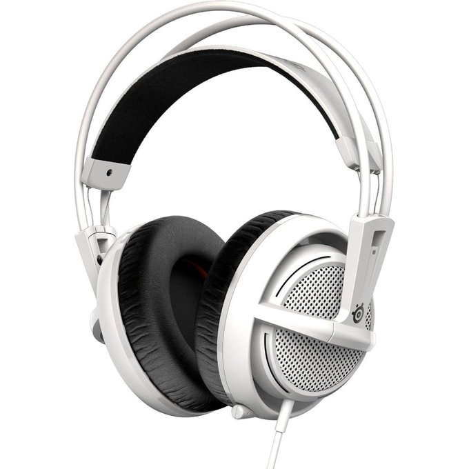 Austiņas SteelSeries Siberia 200 White