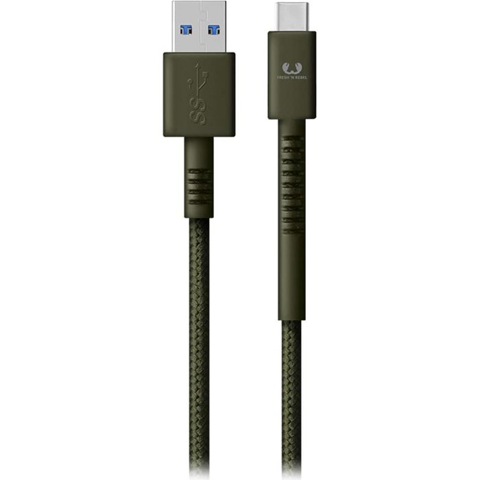 Hama Fresh n Rebel Fabriq USB Type-C Cable 3m Army