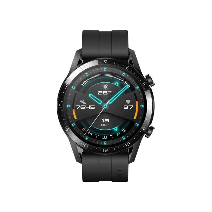 Huawei Watch GT 2 46mm Matte Black Sport Strap