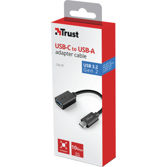 Trust Calyx USB-C to USB-A Adapter Cable