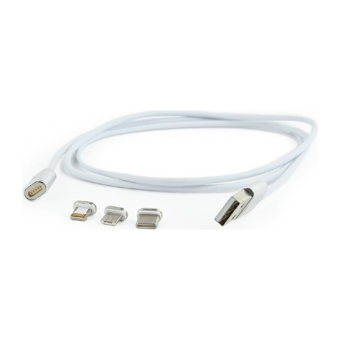 Gembird Magnetic USB charging combo 3-in-1 cable 1m