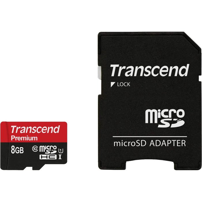 Карта памяти Transcend TS8GUSDU1, 8GB