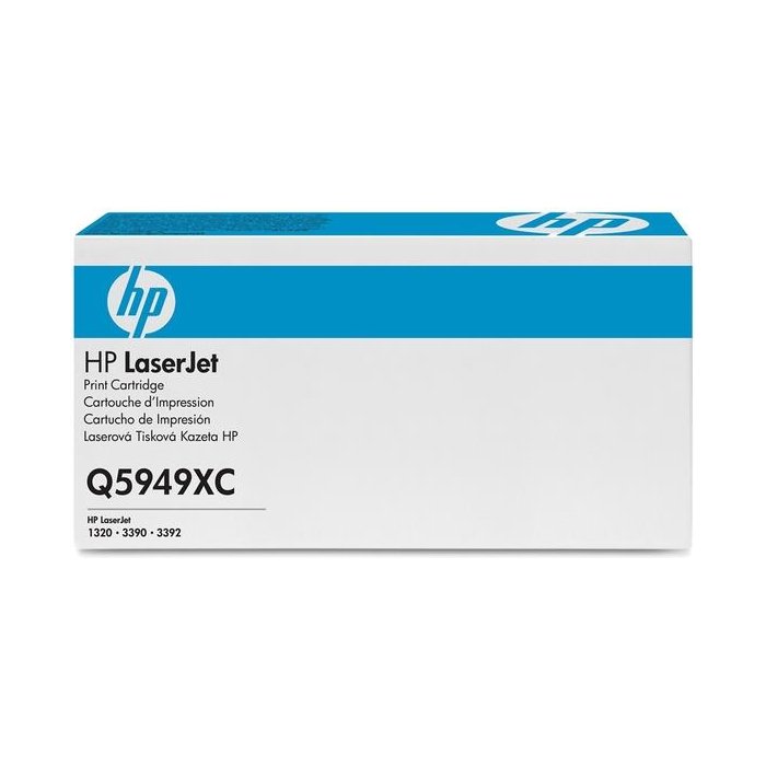 Printeru izejmateriāli HP LaserJet Q5949XC Contract Black Print Cartridge