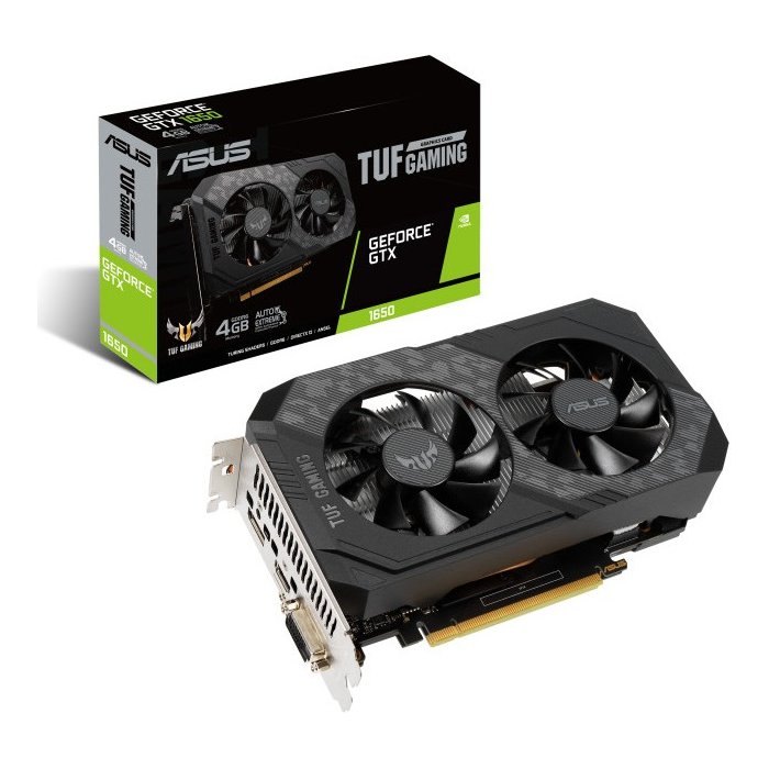 Videokarte Asus GeForce GTX 1650 4GB TUF-GTX1650-O4GD6-P-GAMING