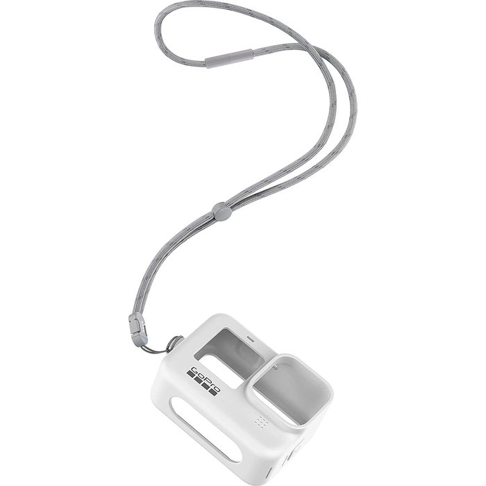 GoPro Sleeve + Lanyard White