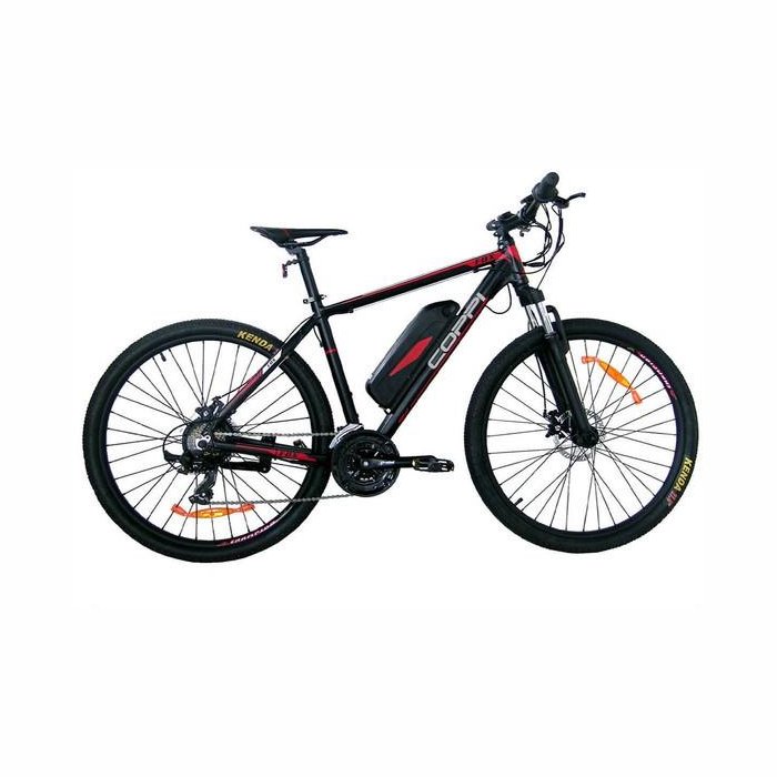 Elektriskais velosipēds Coppi CEMZL27221DA Black 27.5"