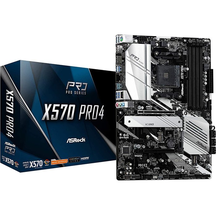 Mātesplate Asrock X570 Pro 4