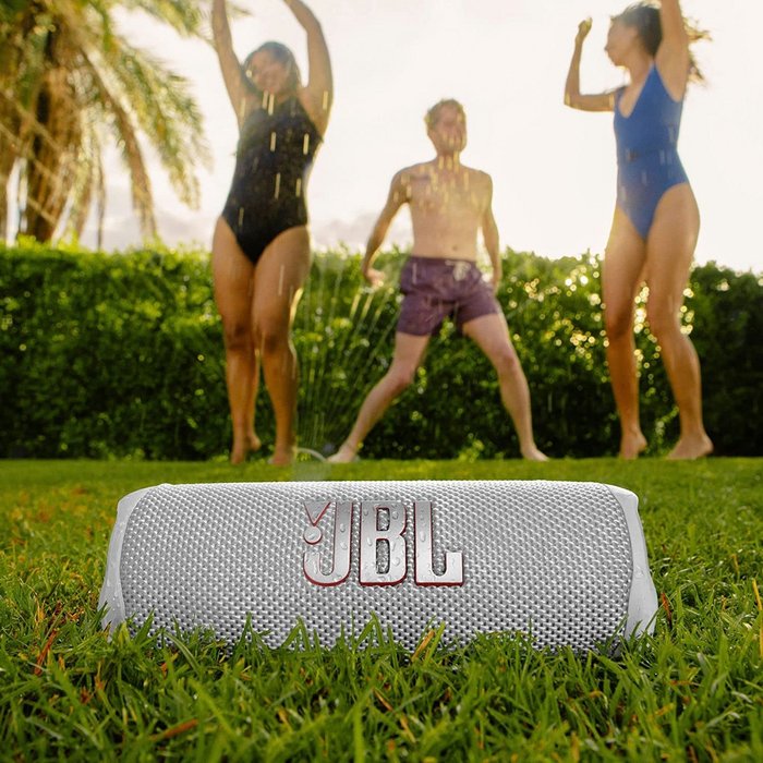 Bezvadu skaļrunis JBL Flip 6 White JBLFLIP6WHT