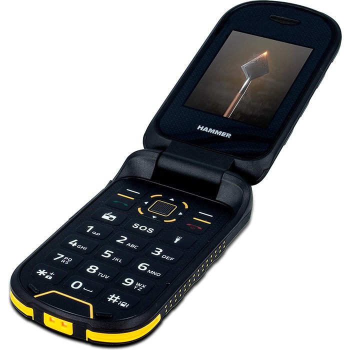 MyPhone Hammer Bow+ Dual Sim Black/Orange