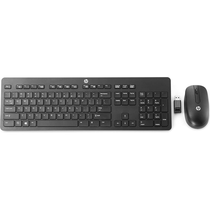 Klaviatūras HP Slim Wireless Keyboard and Mouse ENG