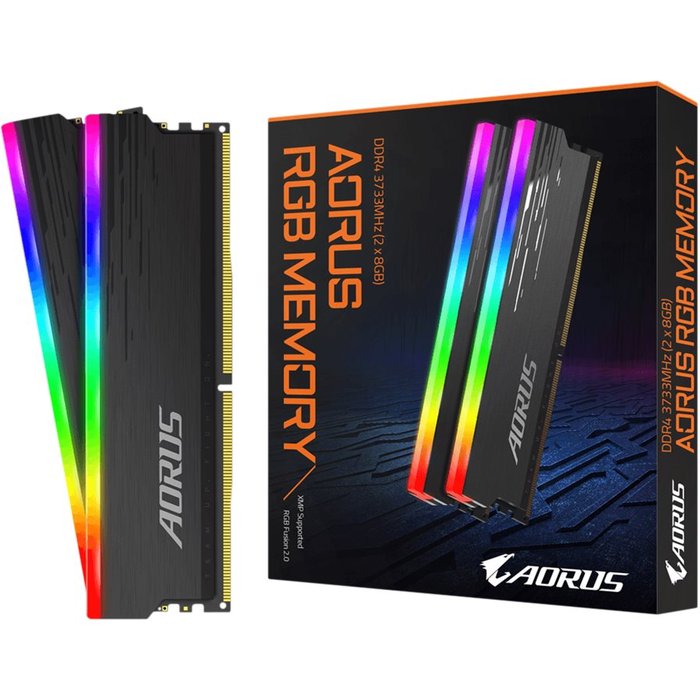 Operatīvā atmiņa (RAM) Gigabyte Aorus RGB 16GB 3733MHz DDR4 GP-ARS16G37