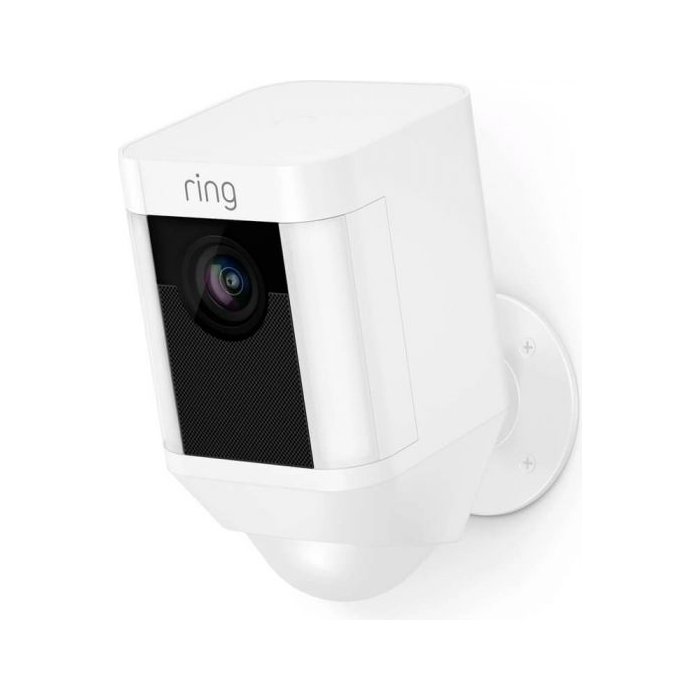 Video novērošanas kamera Ring Spotlight Cam Battery White