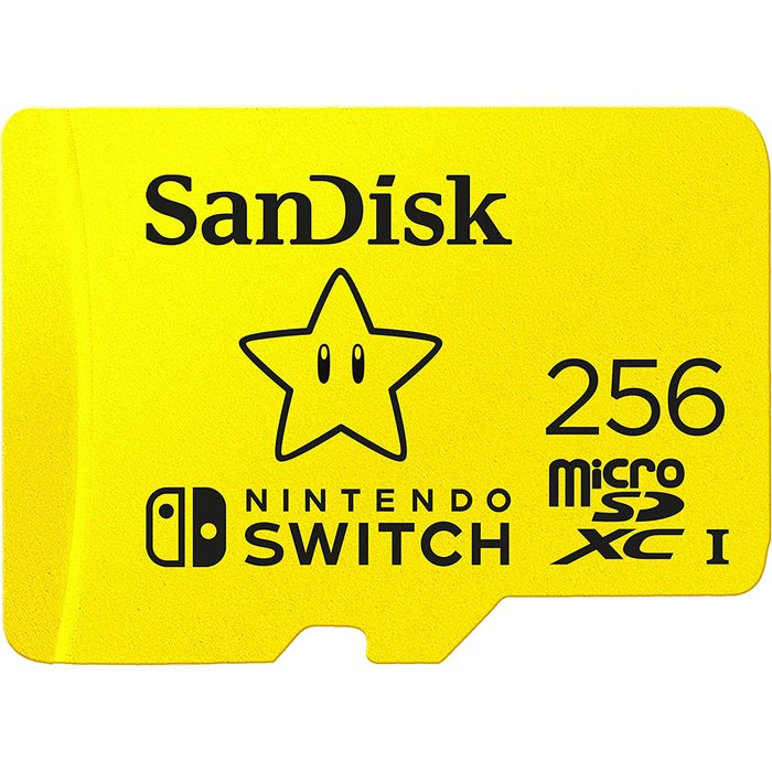 SanDisk microSDXC card for Nintendo Switch 256GB