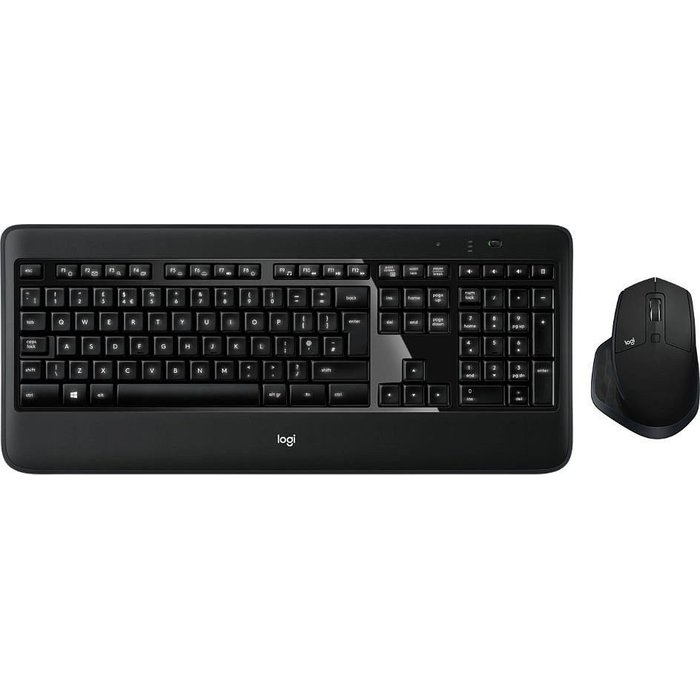 Klaviatūras Logitech MX900 US Keyboard + Mouse