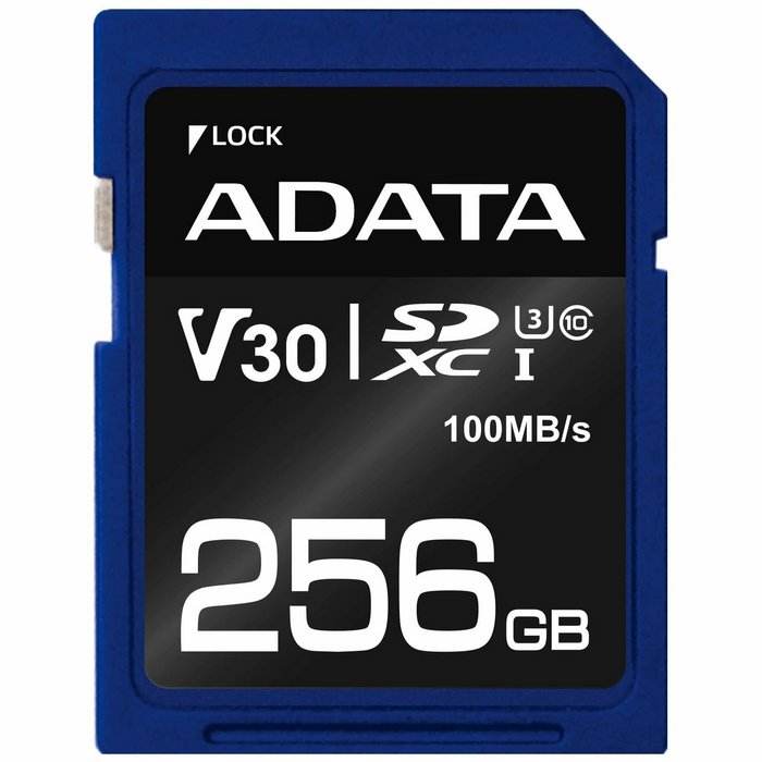 Adata Premier Pro SDXC UHS-I U3 256GB