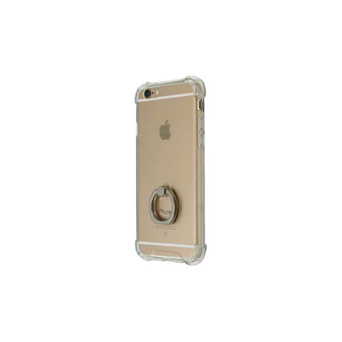 KICK V back cover for iPhone 6/6s with ring Transparent