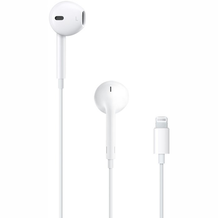 Austiņas Apple EarPods with Lightning Connector [Mazlietots]
