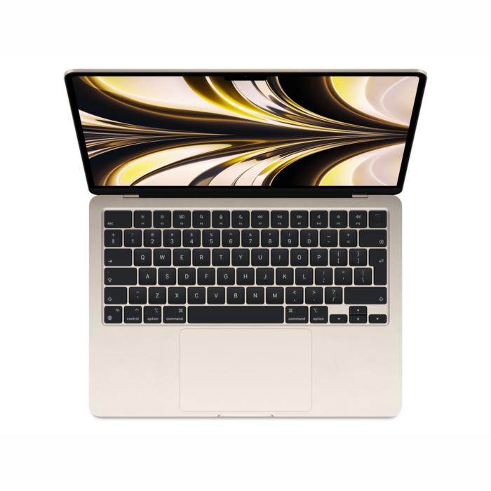 Portatīvais dators Apple MacBook Air (2022) 13" M2 chip with 8-core CPU and 10-core GPU 512GB - Starlight INT