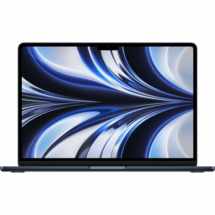 Apple MacBook Air (2022) 13" M2 chip with 8-core CPU and 10-core GPU 512GB - Midnight INT