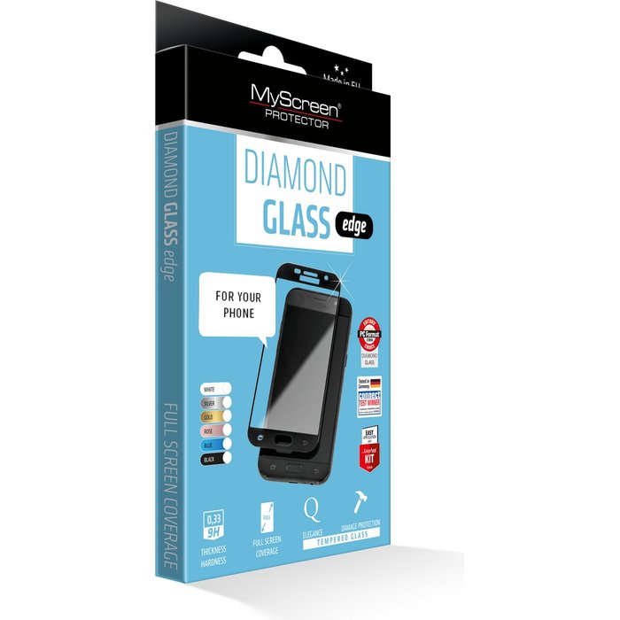 Ekrāna aizsargs Myscreen Diamong Glass Edge Honor 10