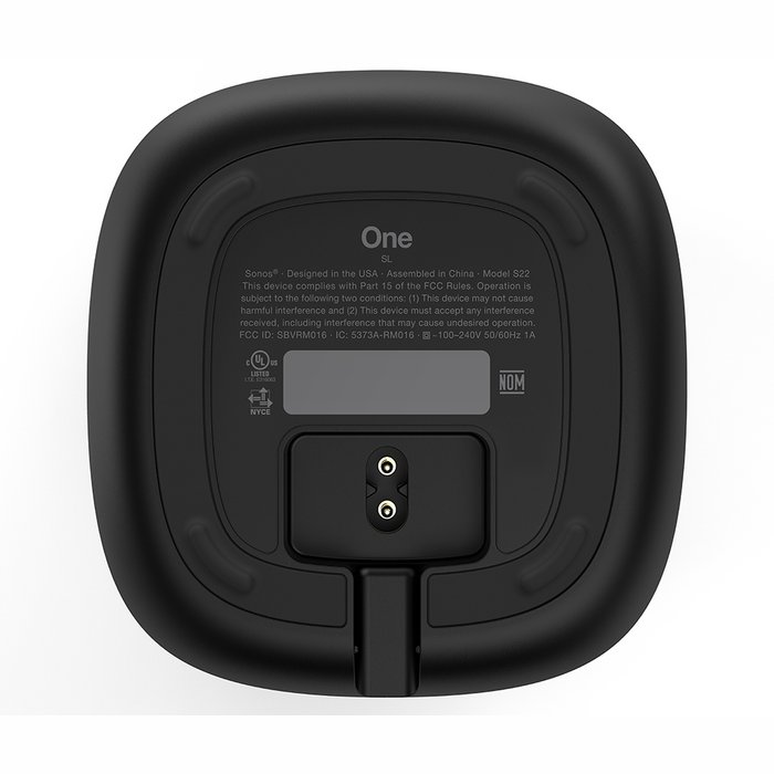 Bezvadu skaļrunis Sonos One SL Black [Mazlietots]