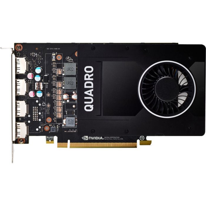 Videokarte Lenovo ThinkStation Quadro P2200 5GB GDDR5x PCIE 4X60W87106