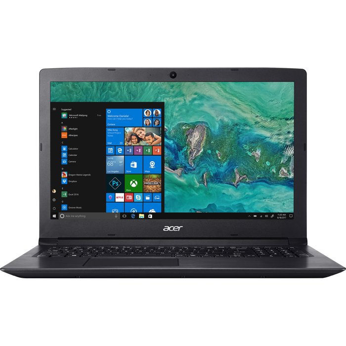 Portatīvais dators Portatīvais dators Acer Aspire 3 A315-53 Black 15.6''