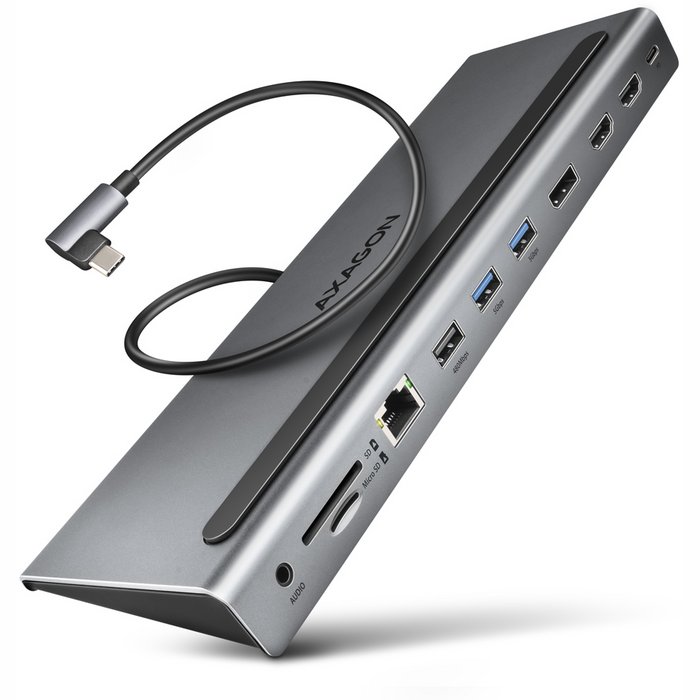 Axagon HMC-4KX3 USB-C 5Gbps 11in1