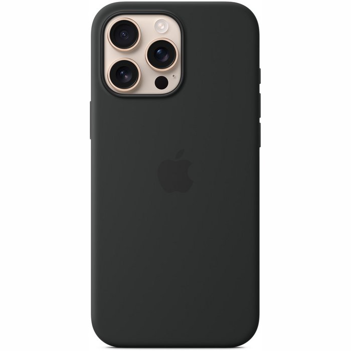 Apple iPhone 16 Pro Max Silicone Case with MagSafe - Black