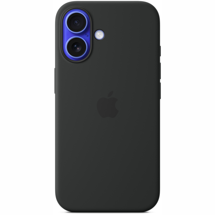 Apple iPhone 16 Silicone Case with MagSafe - Black