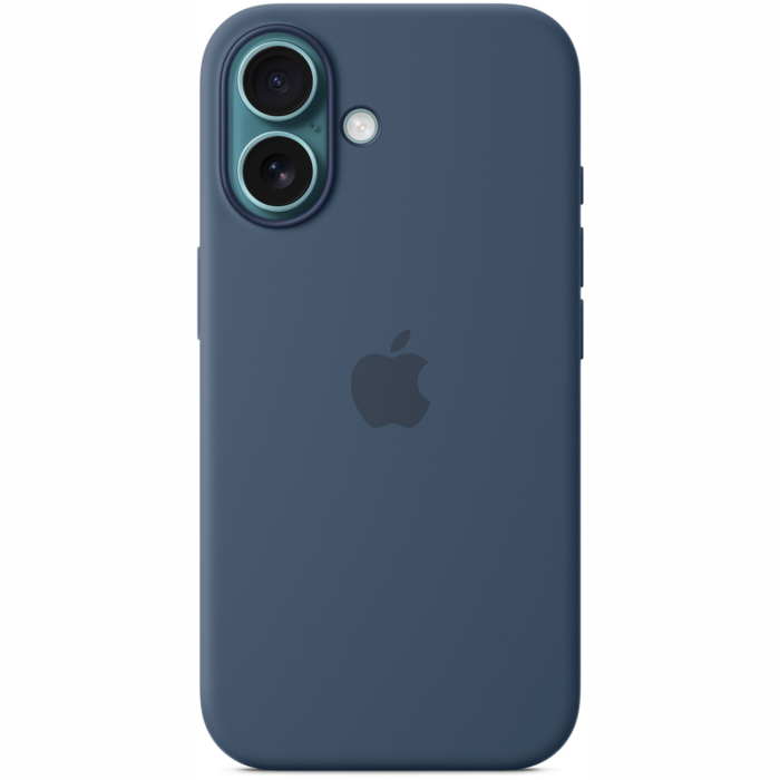 Apple iPhone 16 Silicone Case with MagSafe - Denim