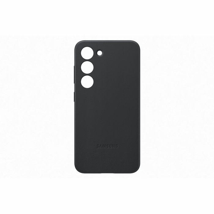 Samsung Galaxy S23 Leather Case Black