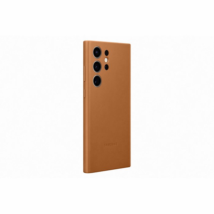 Samsung Galaxy S23 Ultra Leather Case Camel