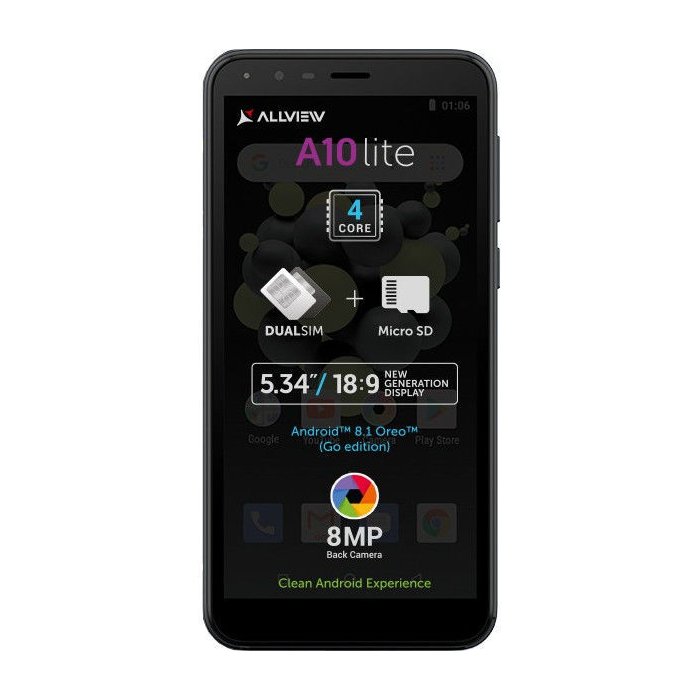 Viedtālrunis Allview A10 Lite Black