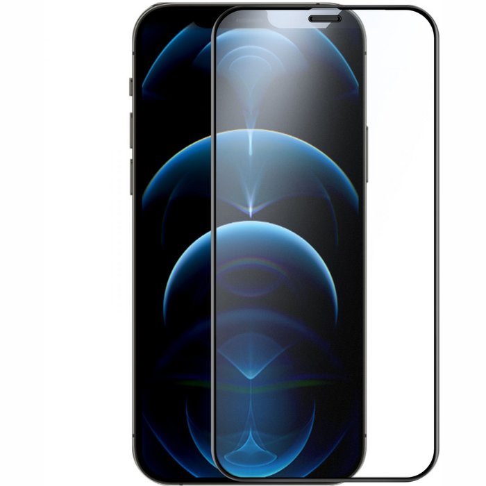 Viedtālruņa ekrāna aizsargs Apple iPhone 12/12 Pro FogMirror Full Coverage Matte Tempered Glass by Nillkin
