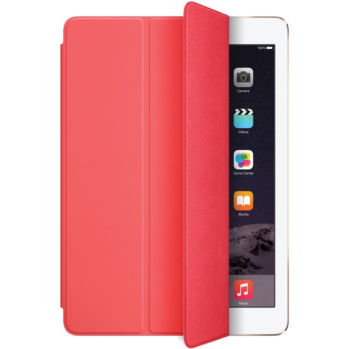 Somas un apvalki planšetdatoriem Apple iPad Air Smart Cover - Pink