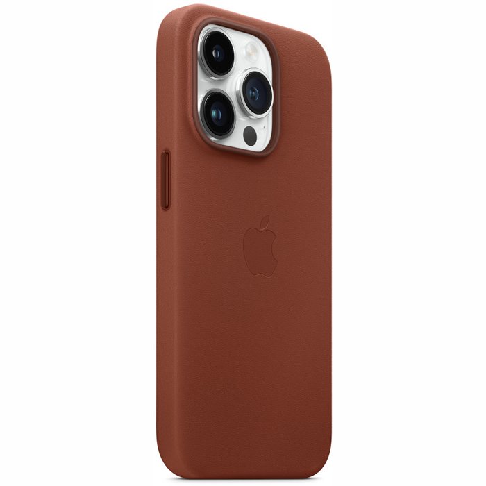 Apple iPhone 14 Pro Leather Case with MagSafe - Umber