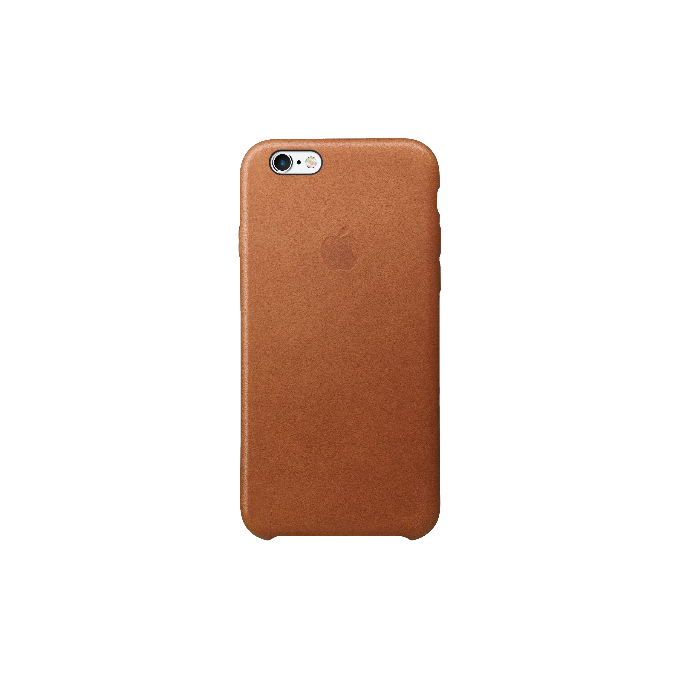 iPhone 6s Leather Case Saddle Brown