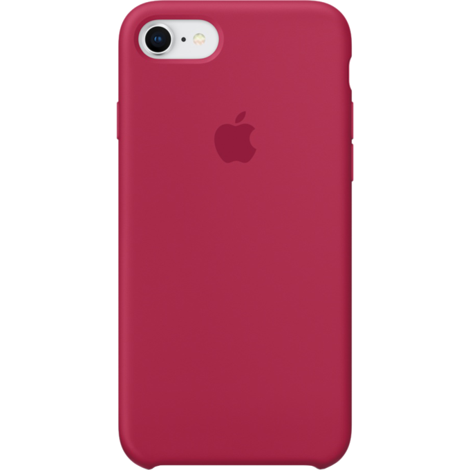 Viedtālruņu aksesuāri Apple iPhone 8 / 7 / SE Silicone Case - Rose Red
