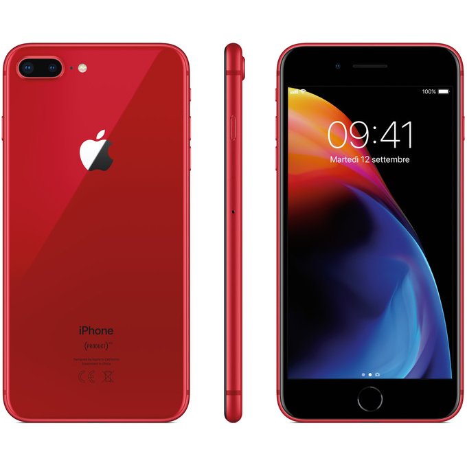 Viedtālrunis Apple iPhone 8 Plus 64GB RED