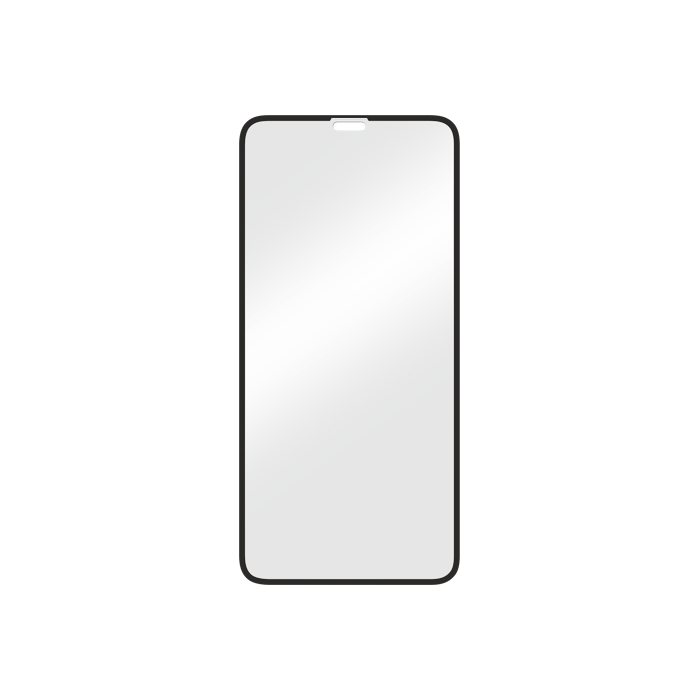 Viedtālruņa ekrāna aizsargs Aizsargstikls Apple iPhone XR Real 3D Glass By Displex Black