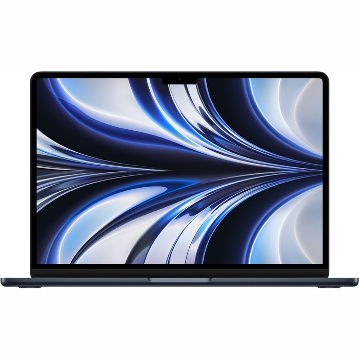 Portatīvais dators Apple MacBook Air (2022) 13" M2 chip with 8-core CPU and 8-core GPU 16GB 256GB SSD - Midnight RUS