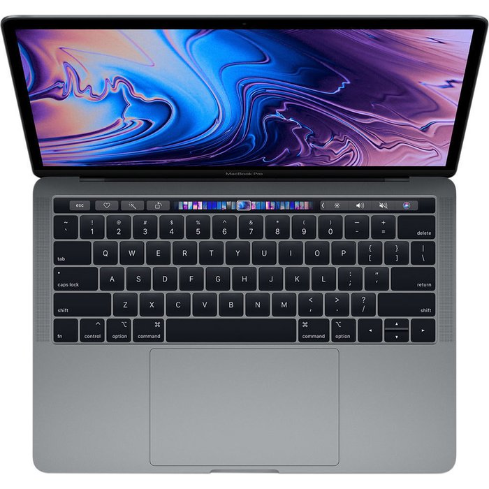 Portatīvais dators Portatīvais dators MacBook Pro 13.3" Retina with Touch Bar QC i5 2.4GHz, 8GB, 256GB, Intel Iris Plus 655, Space Gray, RUS