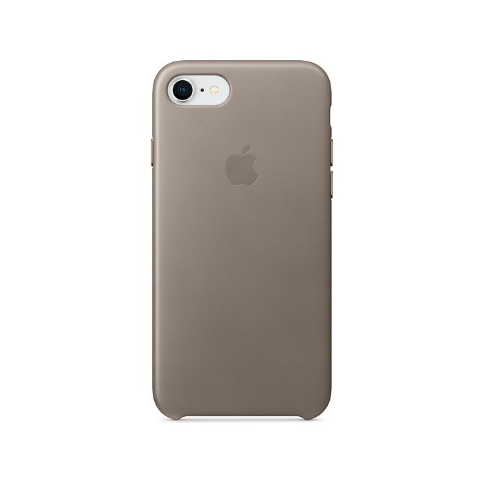Apple iPhone 8 / 7 / SE Leather Case - Taupe