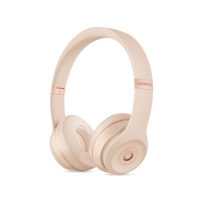 Austiņas Austiņas Apple Beats Solo3 Wireless Headphones - Matte Gold